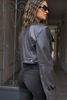 Kurtka Leather czarna
