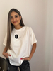 T-shirt GOSSIP biały 