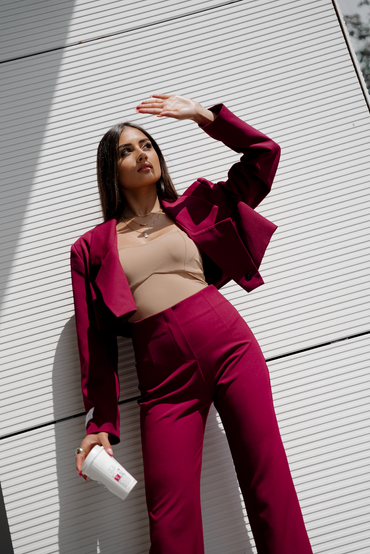 Claret jacket
