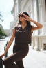 Ollie brown vest