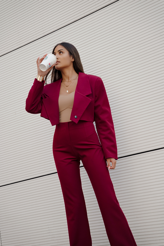 Claret jacket