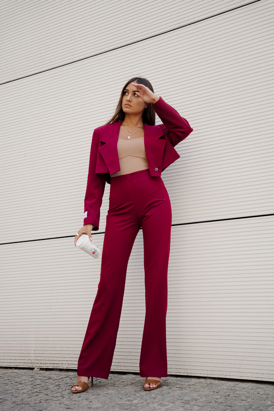 Claret jacket