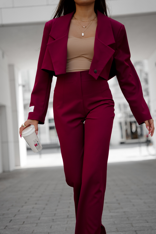 Claret jacket
