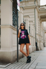 T-shirt Lady czarny