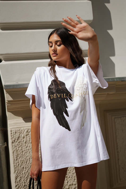Demon&Angel T-shirt white