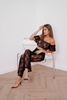 Lace top black