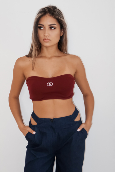 Claret top