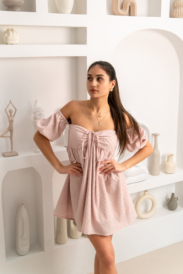 MERIDA pink dress