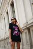 T-shirt Lady czarny