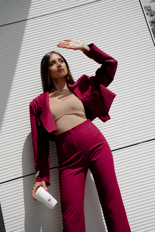 Claret jacket