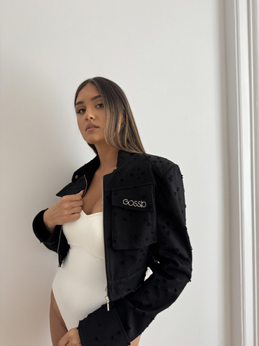 DENIM jacket black