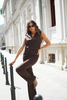 Ollie brown vest