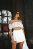 Lace top white