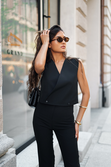 Ollie vest black