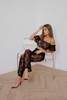 Lace top black
