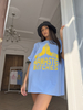 T-shirt NAMASTE  niebieski