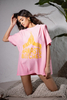 T-shirt NAMASTE  różowy