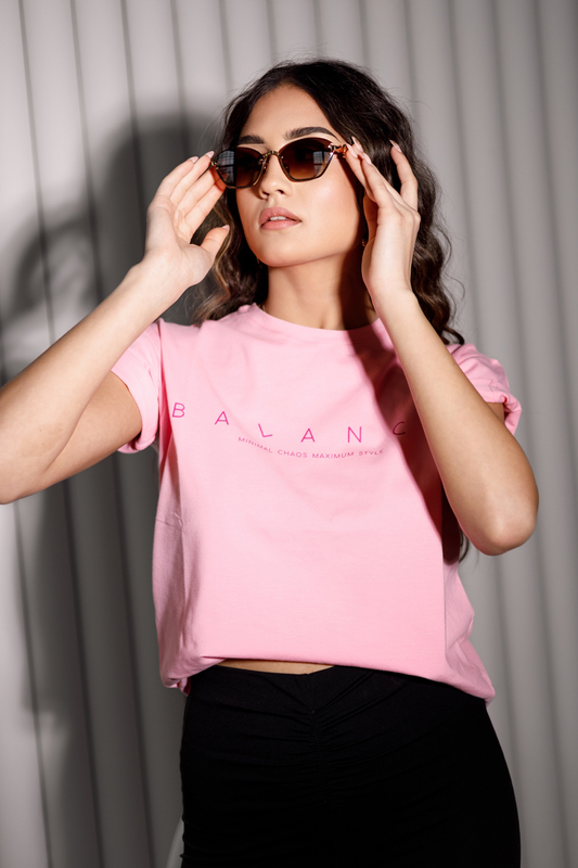 BALANCE T-shirt pink