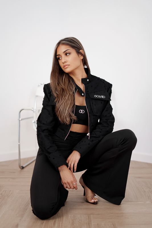 Kurtka DENIM czarna 