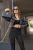 Kurtka Leather czarna