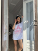 T-shirt  NAMASTE biały