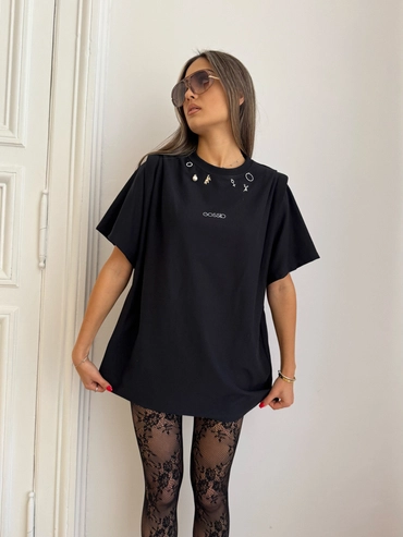 T-shirt JELLY czarny